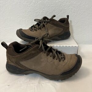 Merrell Siren Traveller Q2 Brown Leather Lace-Up Hiking Shoes 7.5 Womens J19818